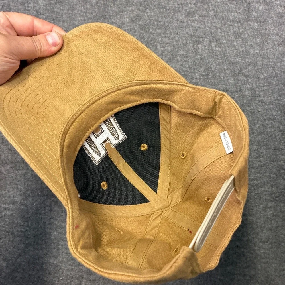Hornaday Ammunition Hat Baseball Cap Tan Hunting Outdoors Casual Western